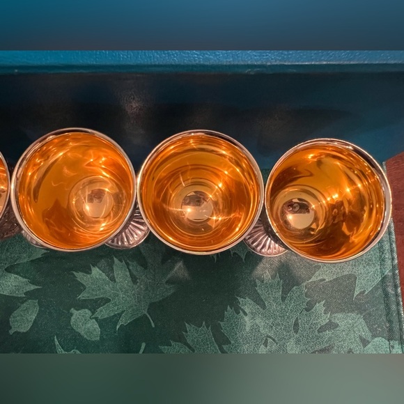 Vintage Raimond silver miniature goblets from Japan - Picture 3 of 9